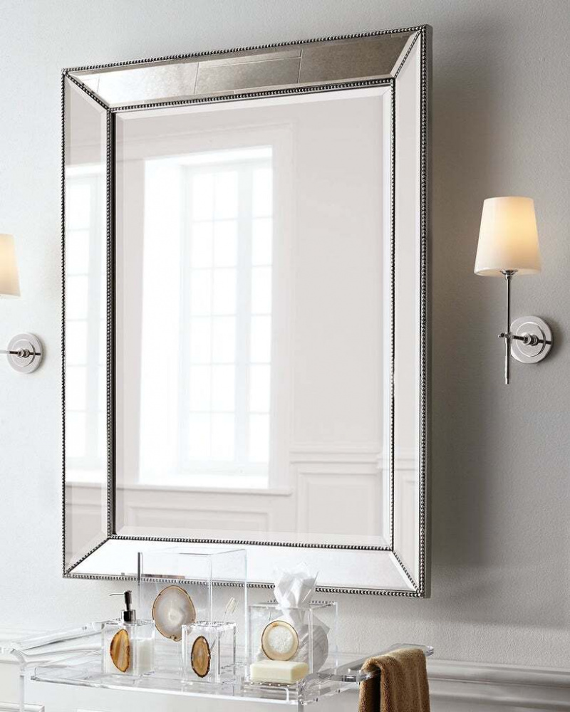 Зеркало в серебряной раме «Мэдисон» — фото 1