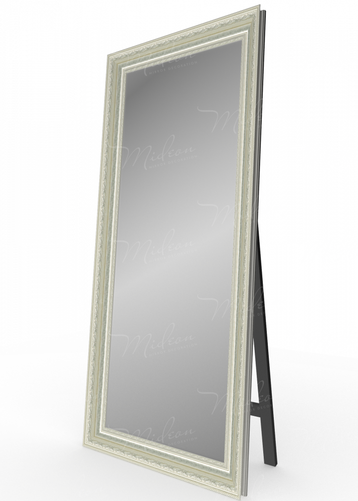 Напольное зеркало «Ферро» серебро — фото 1