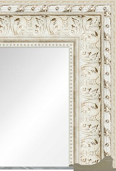 Зеркало «Виконт» бежевый